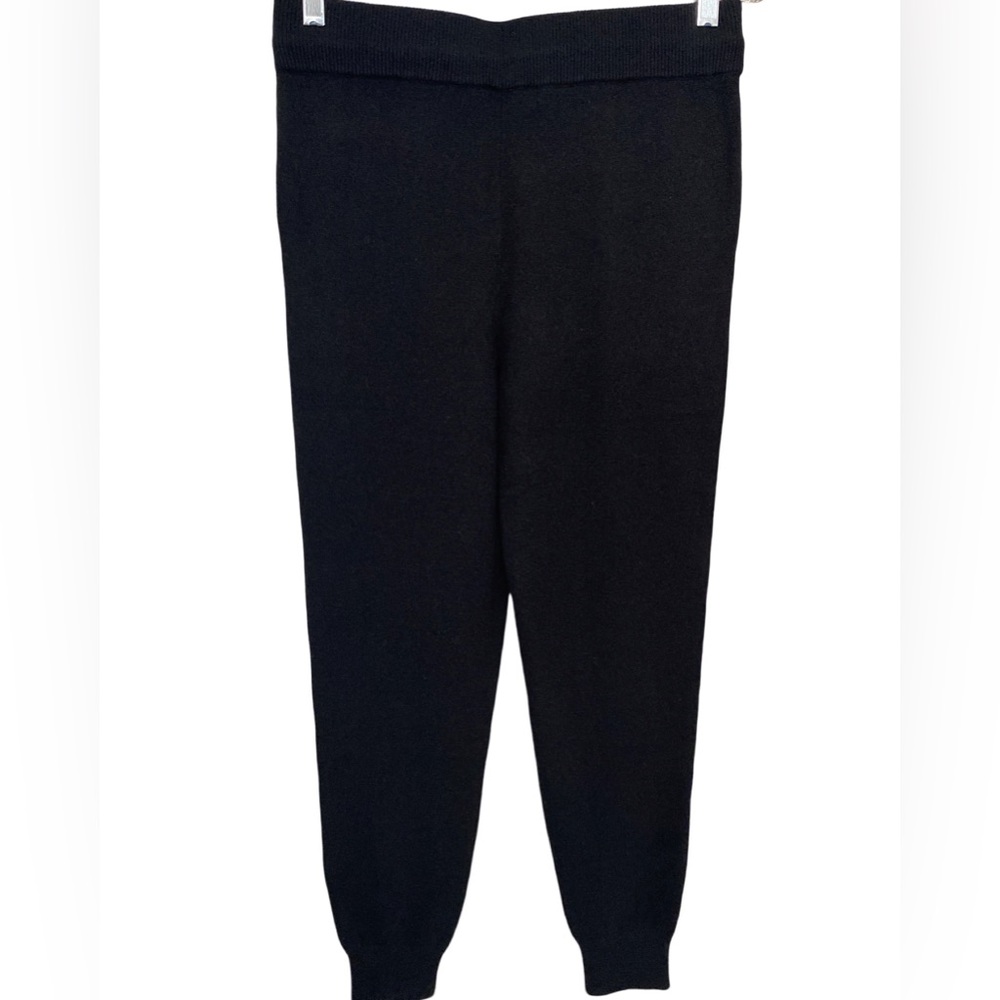Quince Cashmere Black Mongolian Sweatpants Size XS NWT - Picture 4 of 10